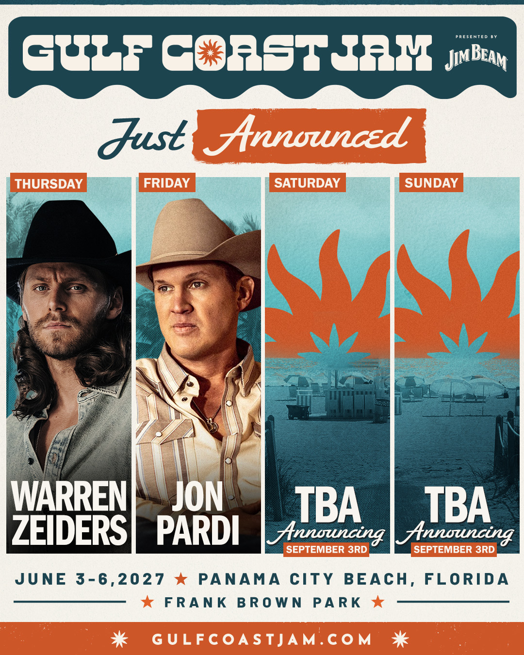 Warren Zeiders & Jon Pardi Just Announced!